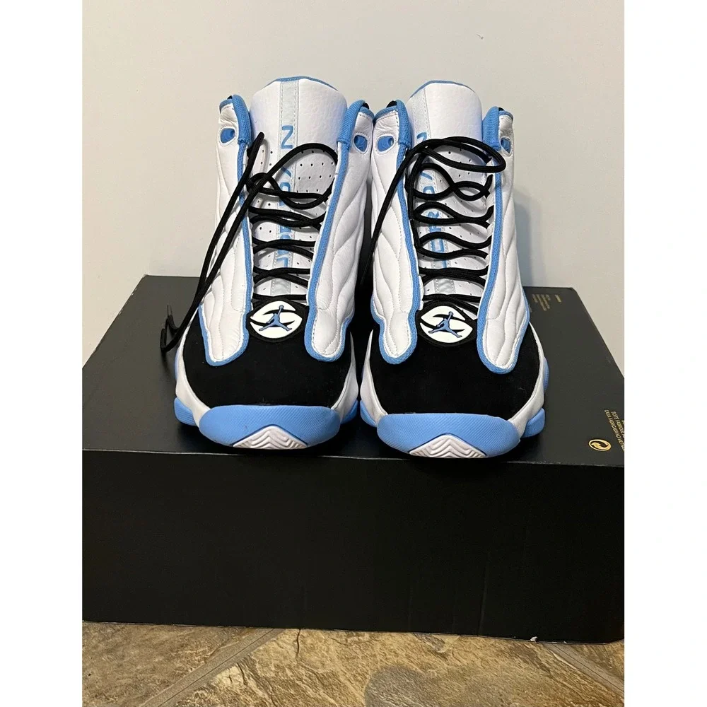 Jordan Pro Strong Mens 11 Blue White Black DC8418-114 Basketball Shoes